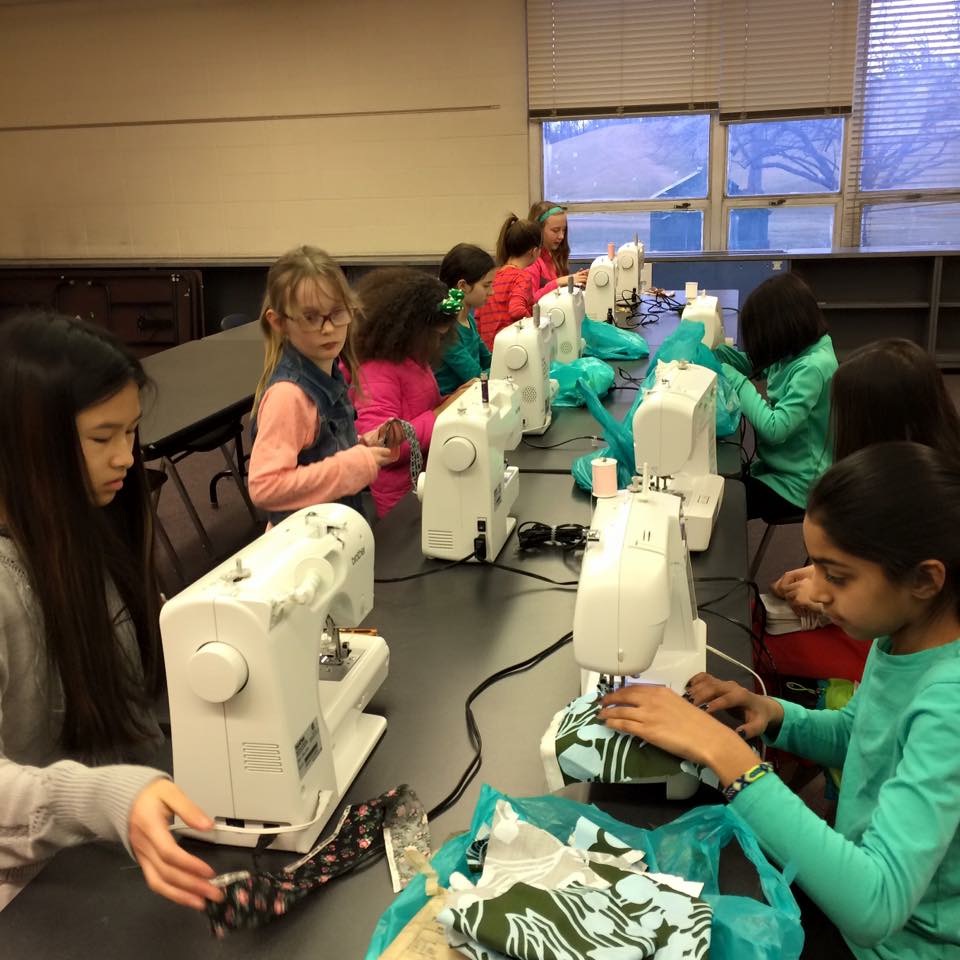 Sewing and Fashion Camp at Rosewood Tracy's Sewing Studio